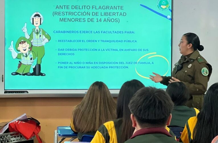 Charlas de Oficina Comunitaria de Carabineros de Cartagena
