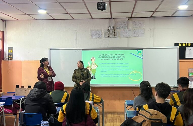 Charla Ley Penal Adolescente