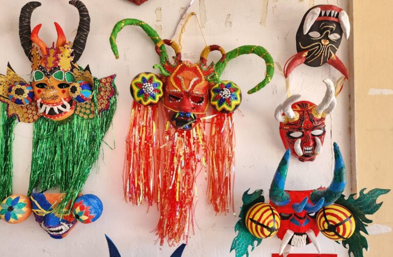 Exposición de máscaras de La Diablada
